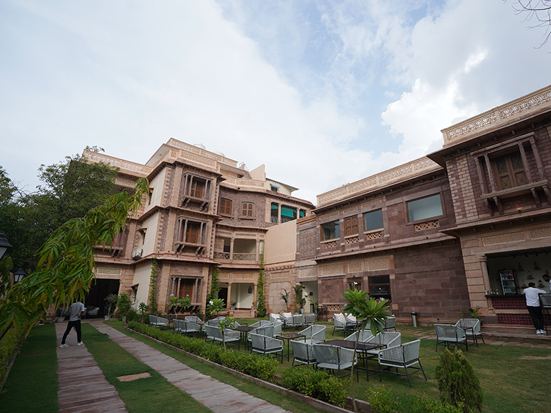 Dining visual at Raghvendra Heritage